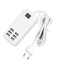 Multi-Function Travel Charge First Six Mouth Usb Plug Smart Quick Charger