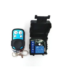 DC 12V 10A 1CH Single Receiver Transmitter for Electronic Locks Intercom Doorbells Garage Doors Lights Automatic Windows Access Control Systems