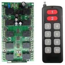 10-channel Receiver Control Used in Electronic Control Locks Intercom Doorbell