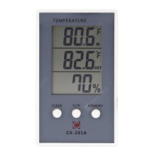 CX - 201A LCD Digital Thermometer Hygrometer