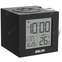 New Fashion Digital Display Seven-Color Backlit Bedroom Alarm Clocks Projection Clock