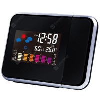 8190 LED Electronic Weather Forecast Projection Clock